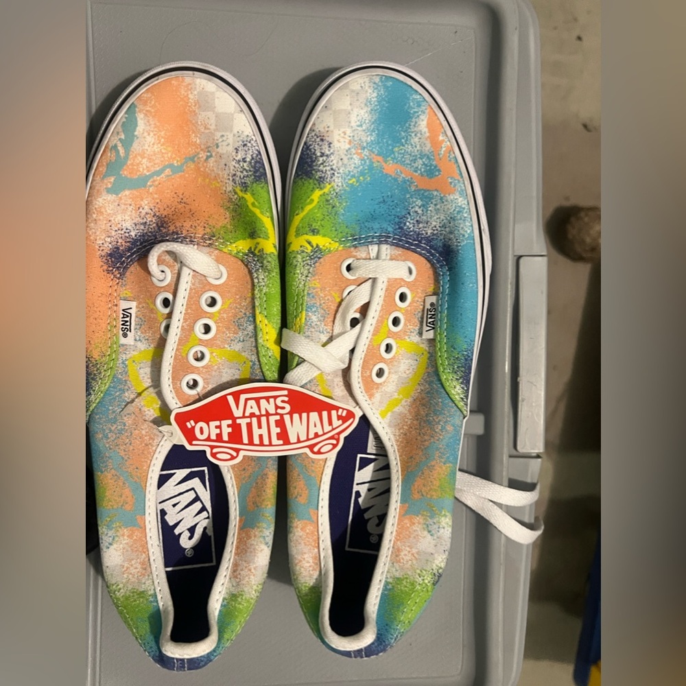 New with Tags Paint Splatter Vans